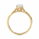 Classic solitaire ring - Pear 1ct