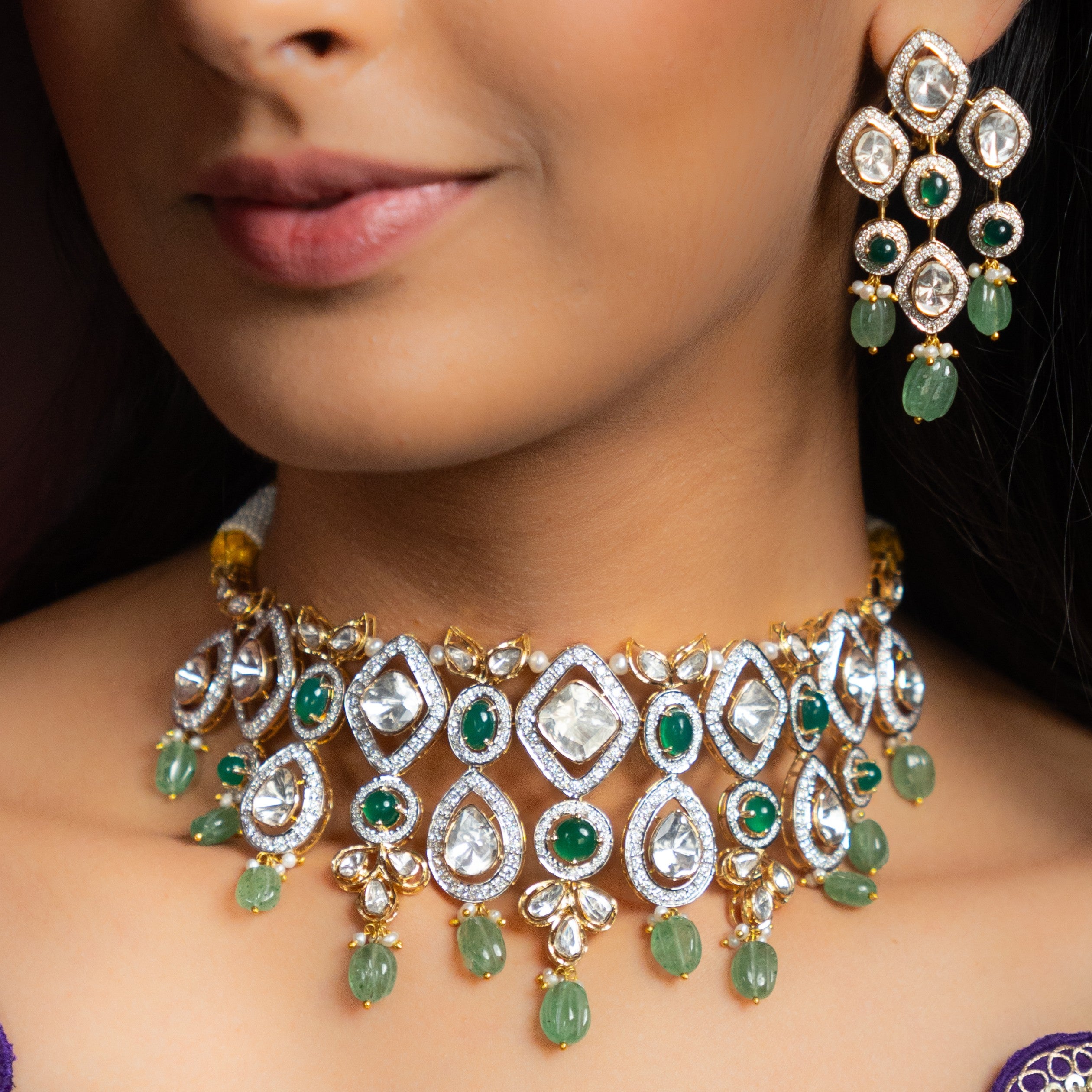Royal Noor Polki Set