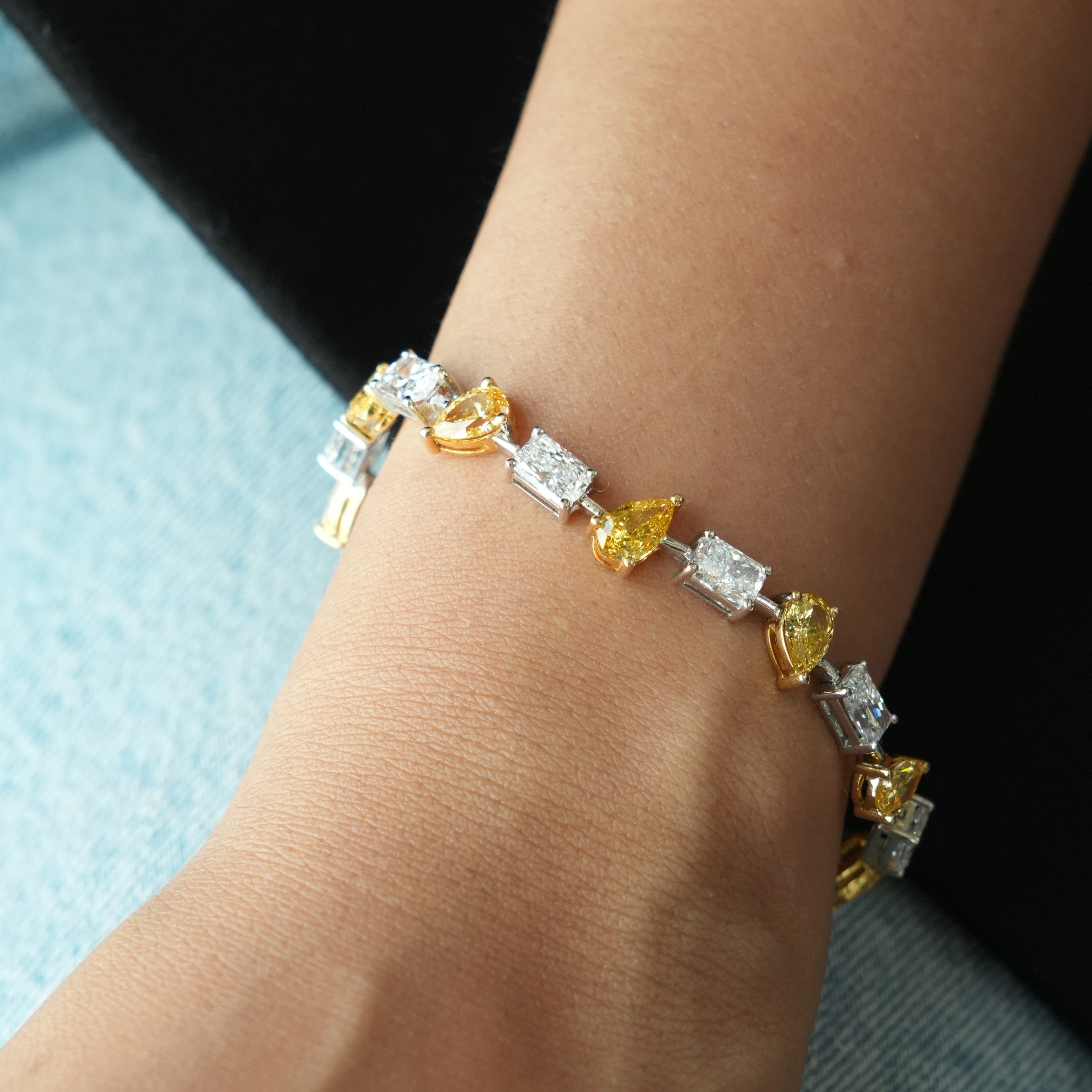 Facet Spectrum Bracelet