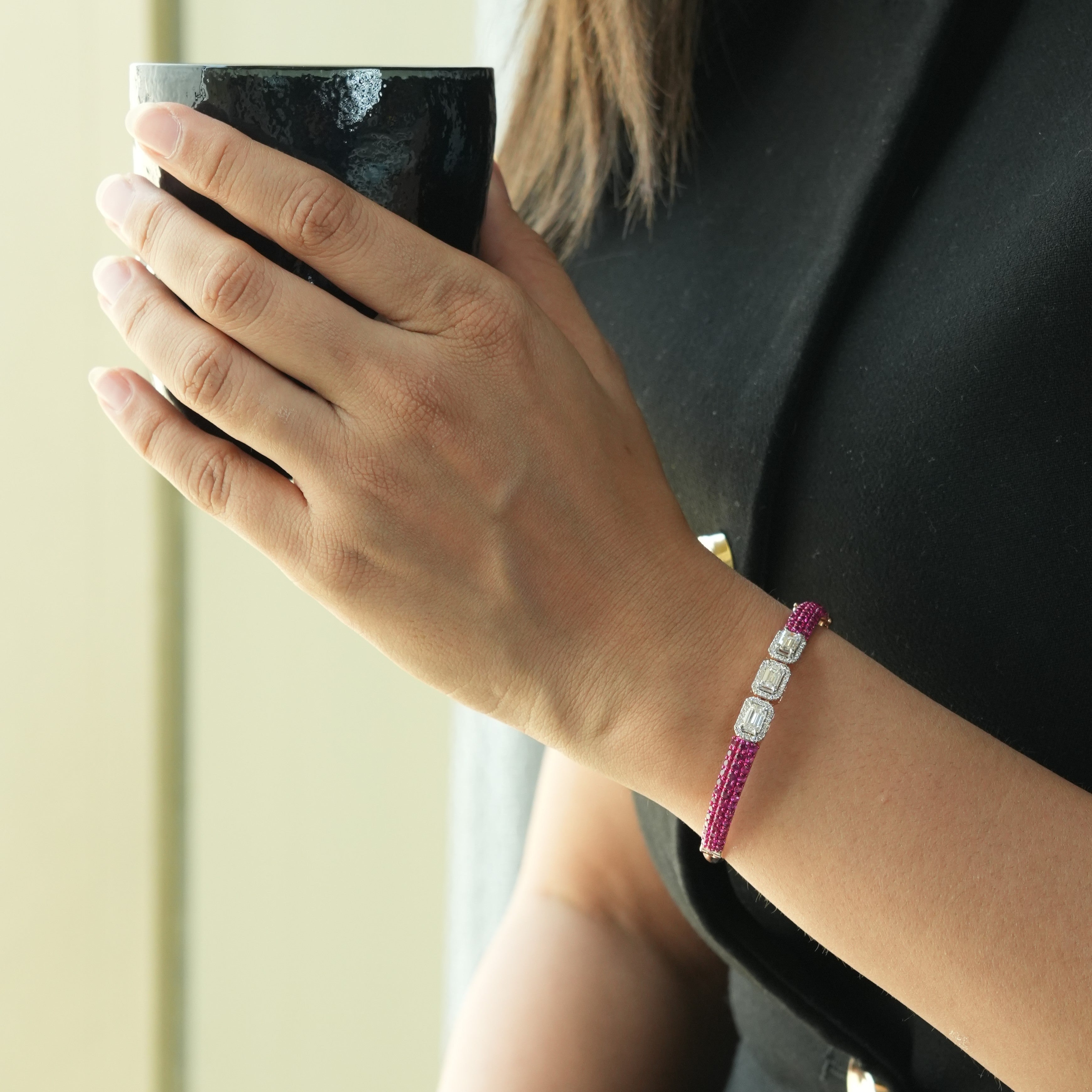 Emerald Edge Bangle