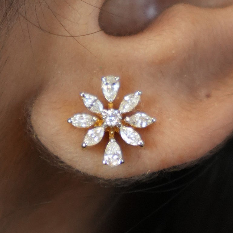 Dainty Bloom Studs