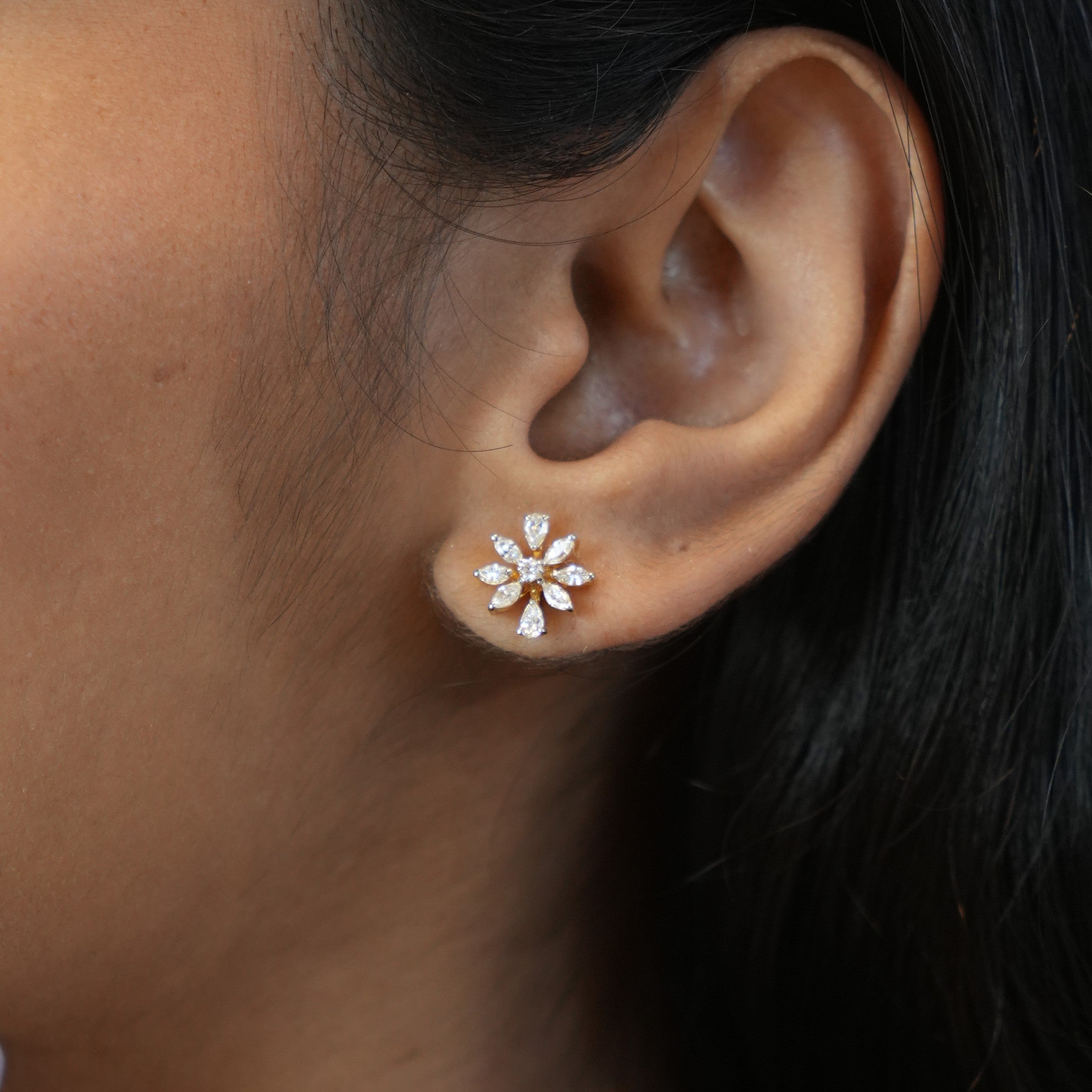 Dainty Bloom Studs