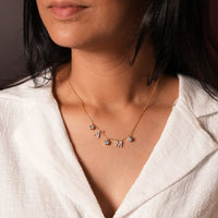 Diamond Initial Drop Necklace