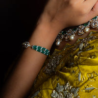 Quadri polki bracelet