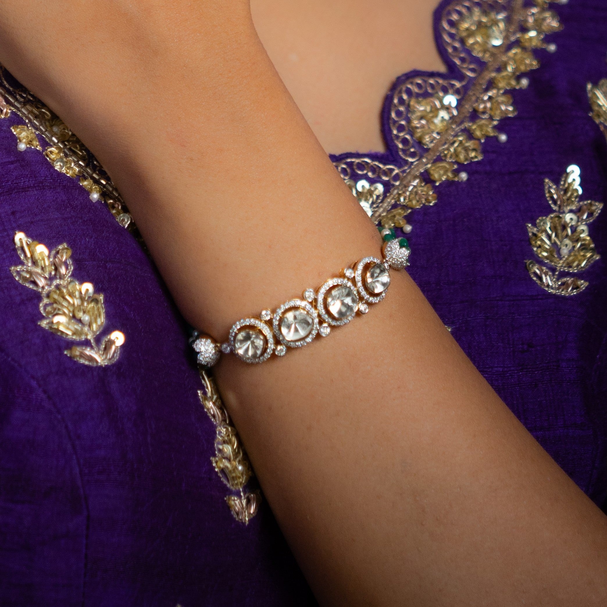 Noorika Polki bracelet