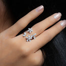 Floral Cluster Ring