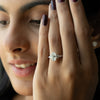 Celeste Twist - 2ct oval solitaire