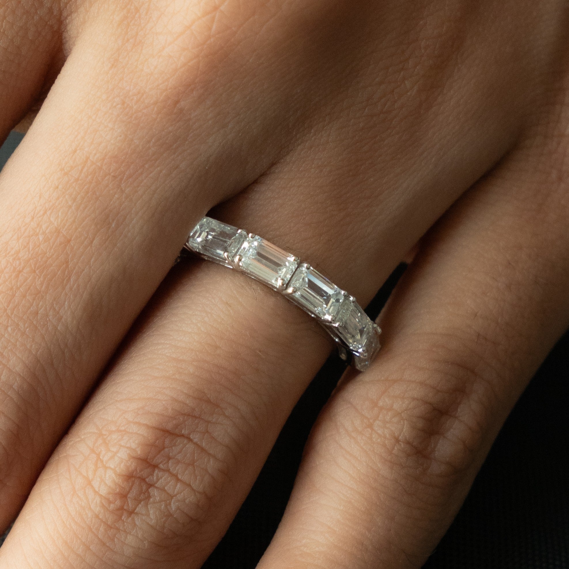 Half Emerald Band