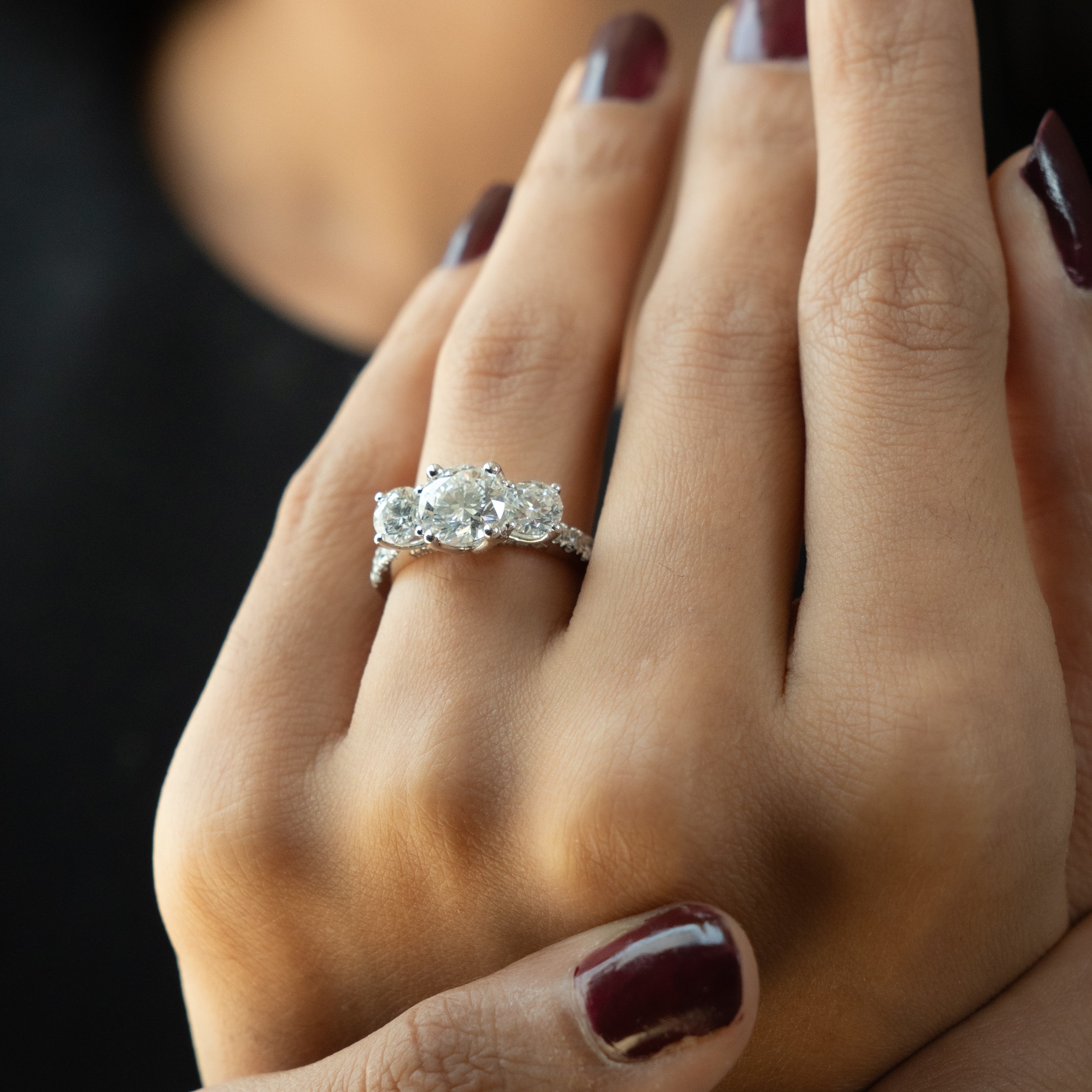 Zyara Lumière - 3 ct Round