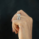 Solasta Duo - 3 ct Emerald