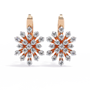 Floret Diamond Earrings