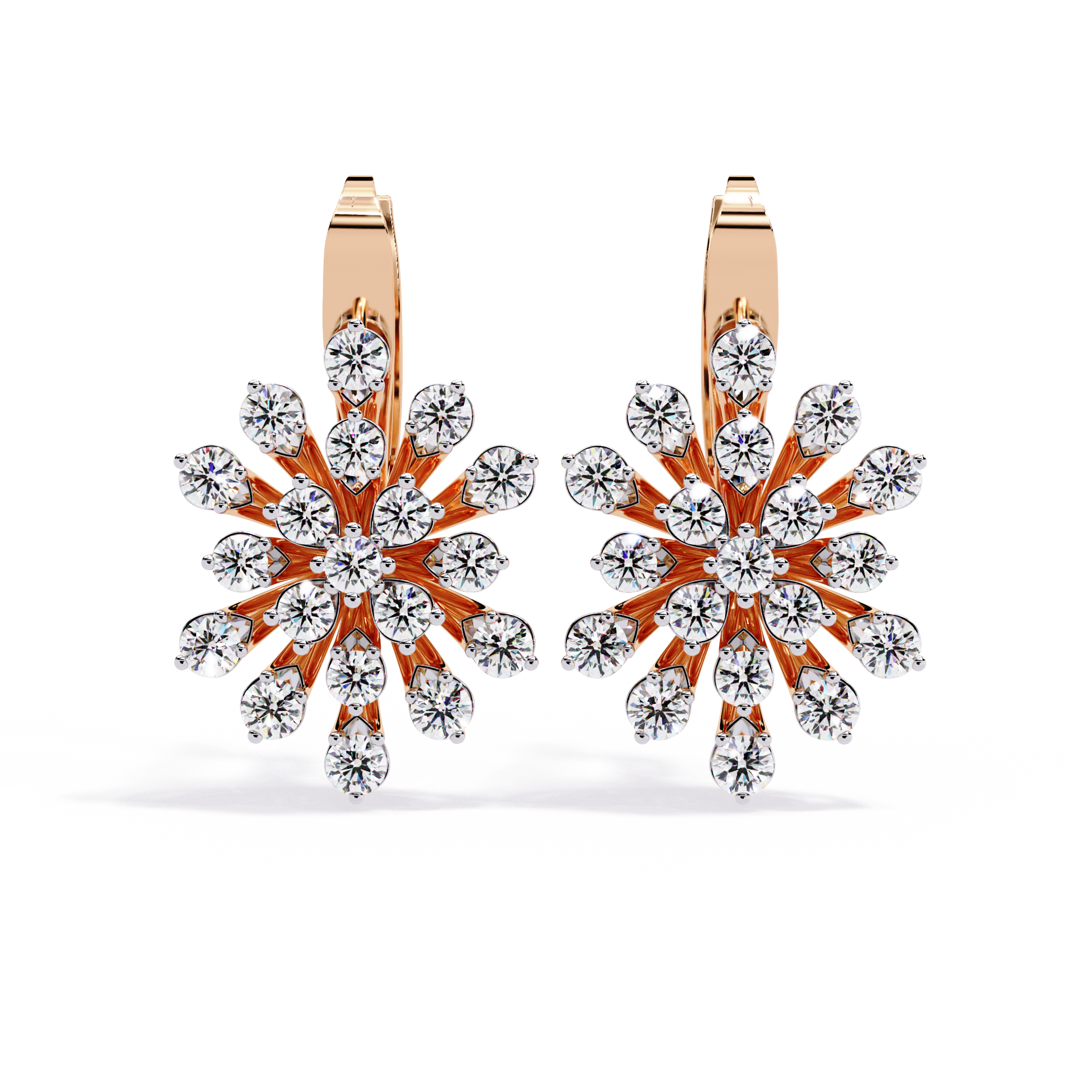 Floret Diamond Earrings