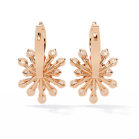Floret Diamond Earrings