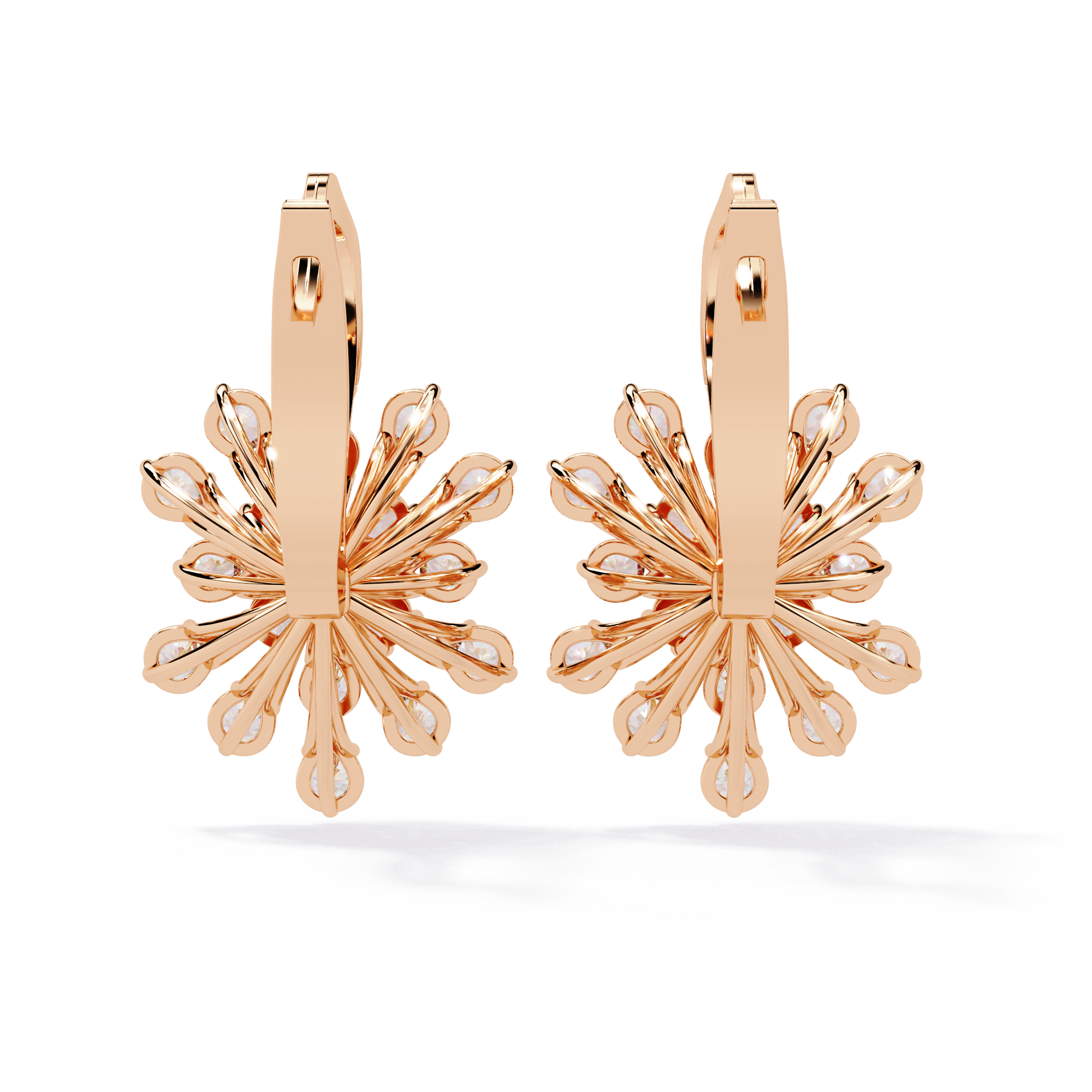 Floret Diamond Earrings