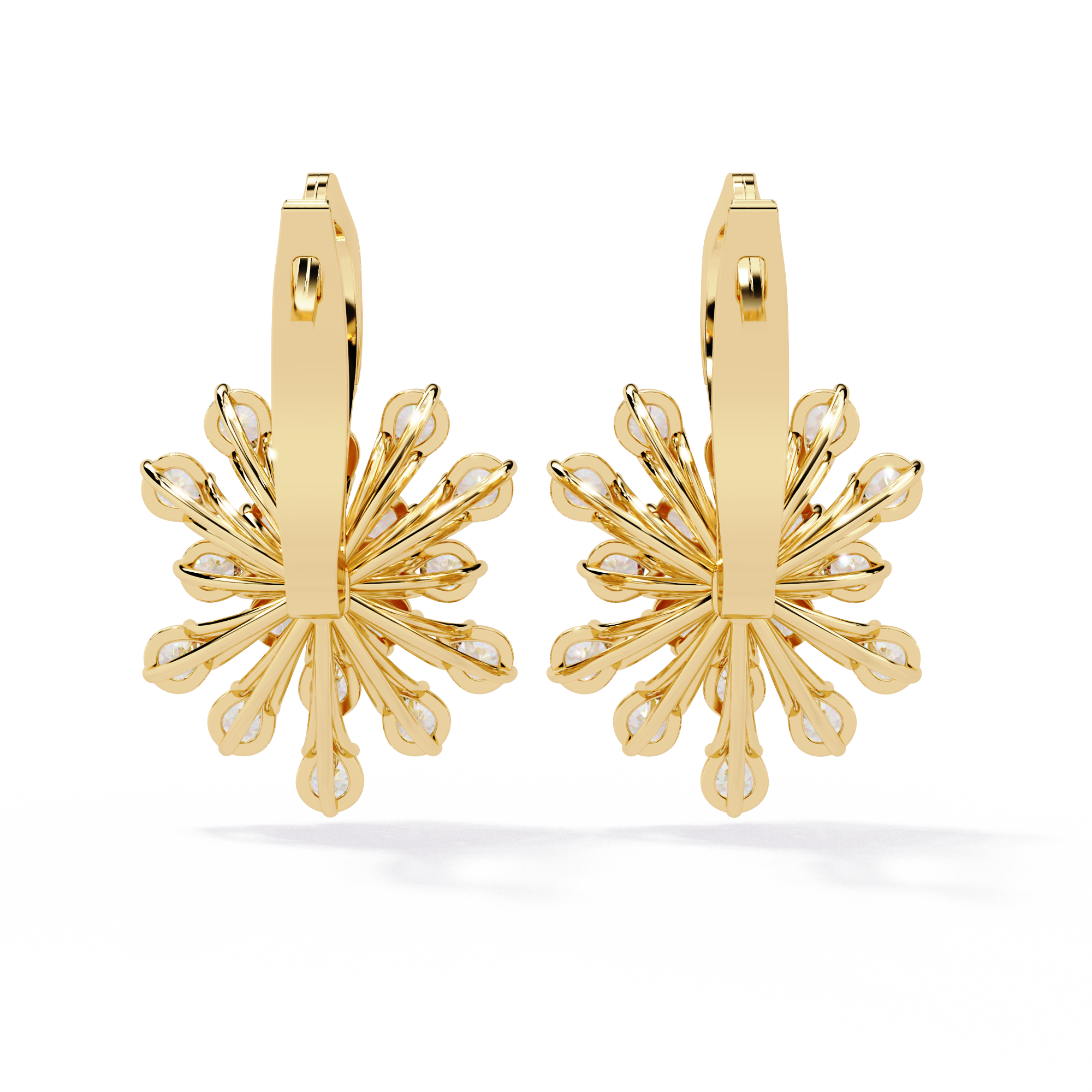 Floret Diamond Earrings