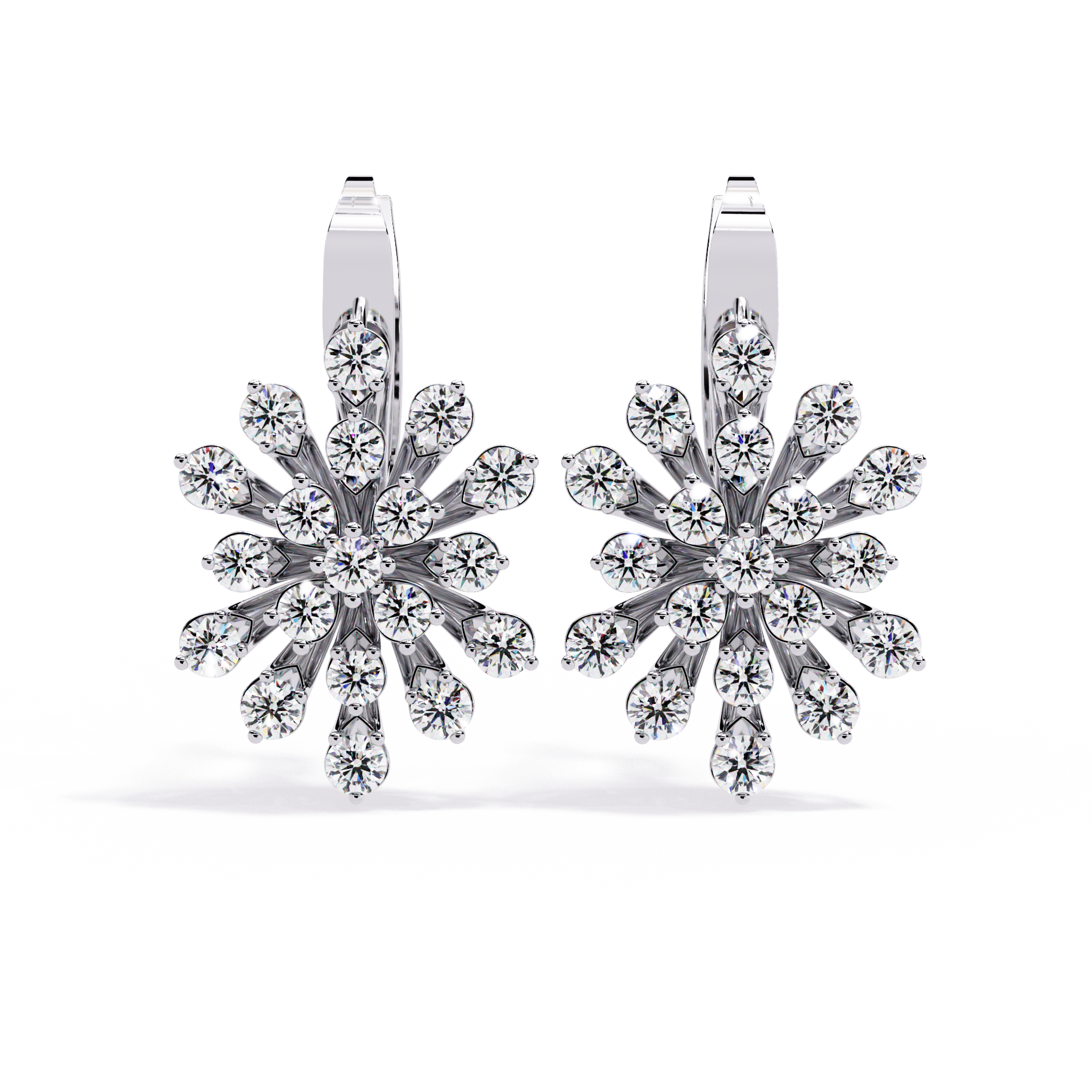 Floret Diamond Earrings