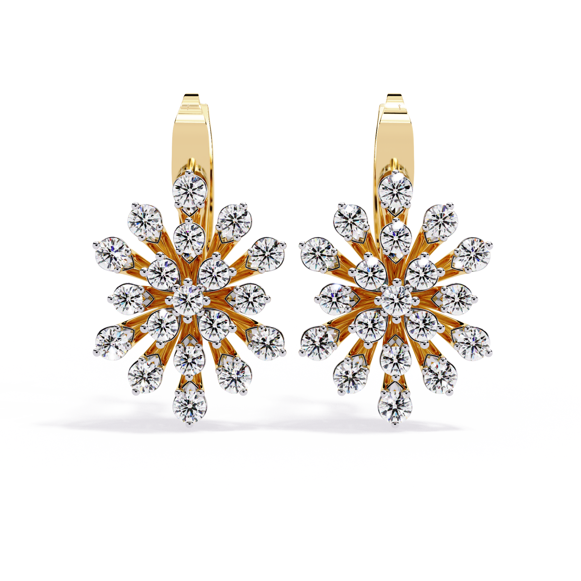 Floret Diamond Earrings