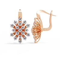 Floret Diamond Earrings