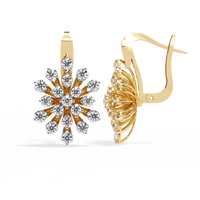 Floret Diamond Earrings