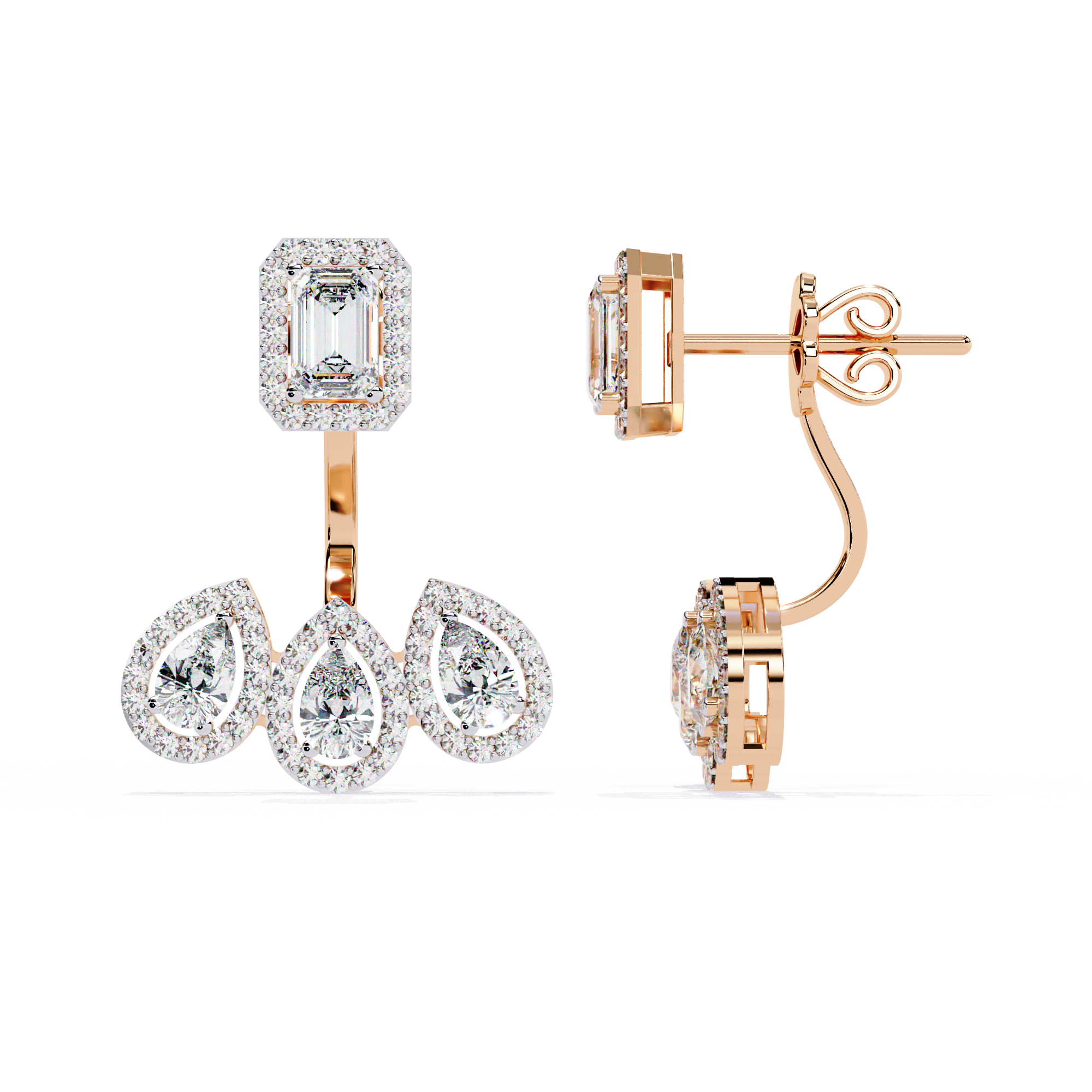 Triform Spark Earrings