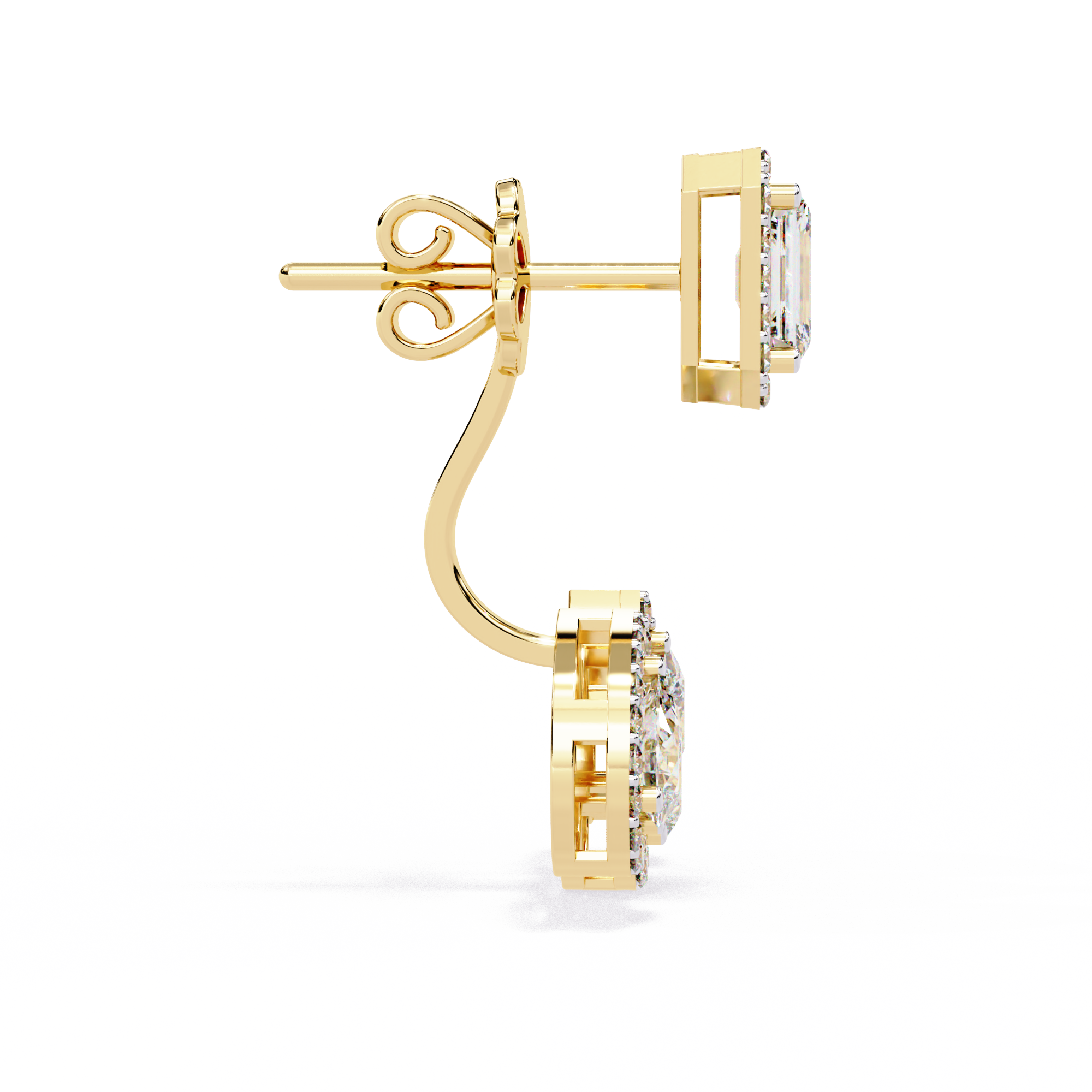 Triform Spark Earrings