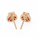 Axis Spark Earrings - 1.2 cts round