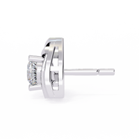 Triad Spark Stud Earrings - 0.7 cts