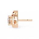 Triad Spark Stud Earrings - 0.7 cts