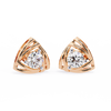 Triad Spark Stud Earrings - 0.7 cts