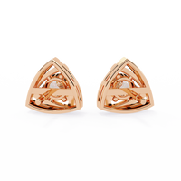 Triad Spark Stud Earrings - 0.7 cts