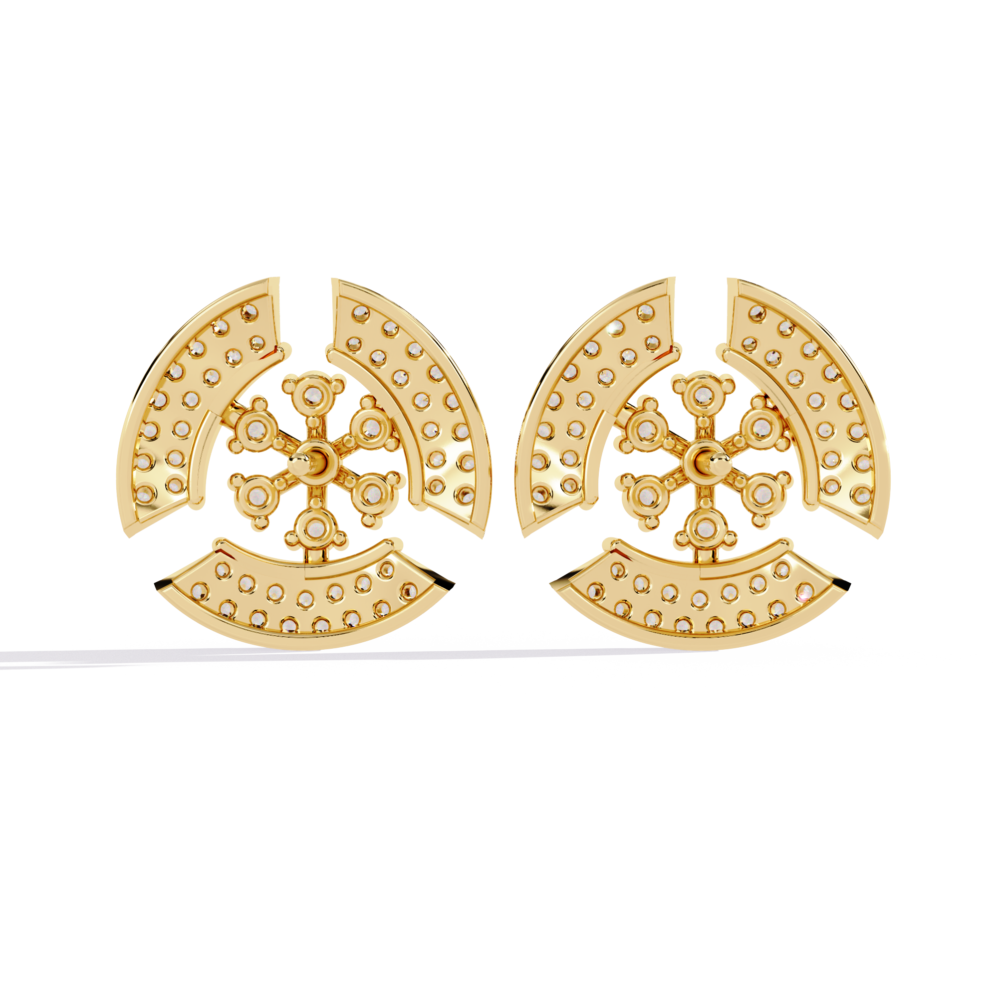 Vortex Spark Earrings