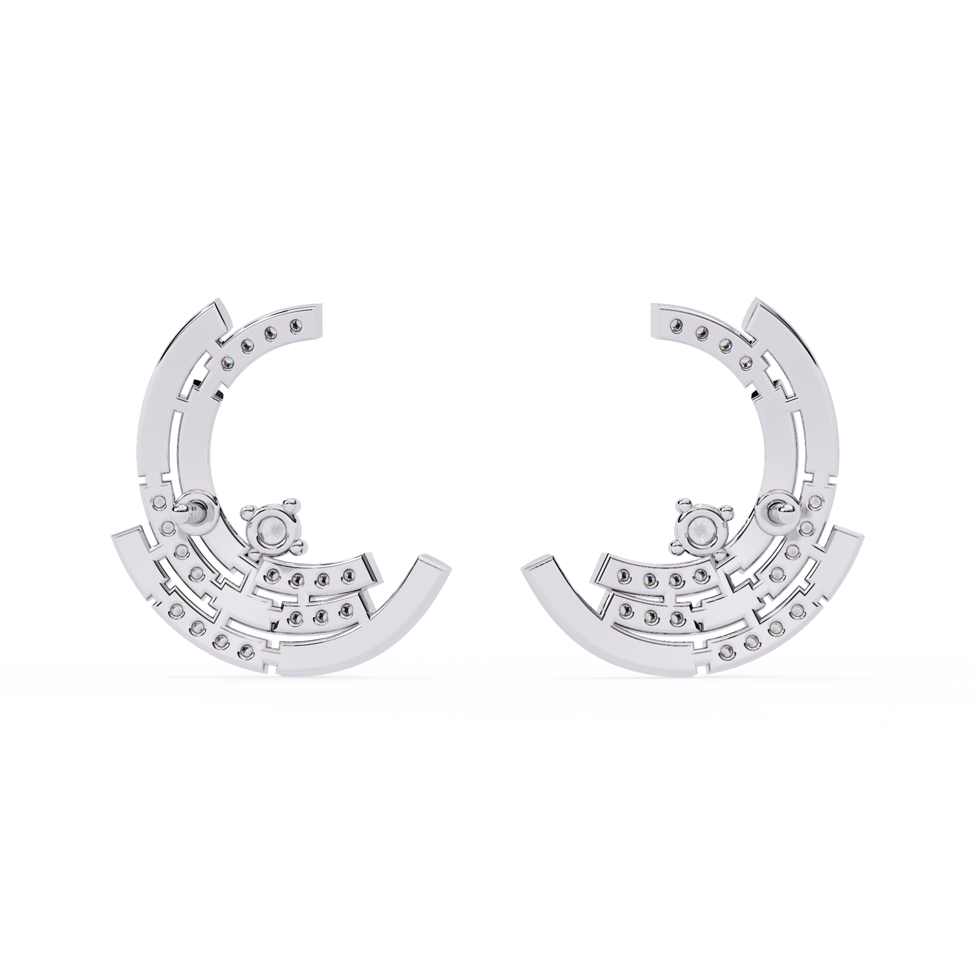 Orbiting Sparkle Earrings