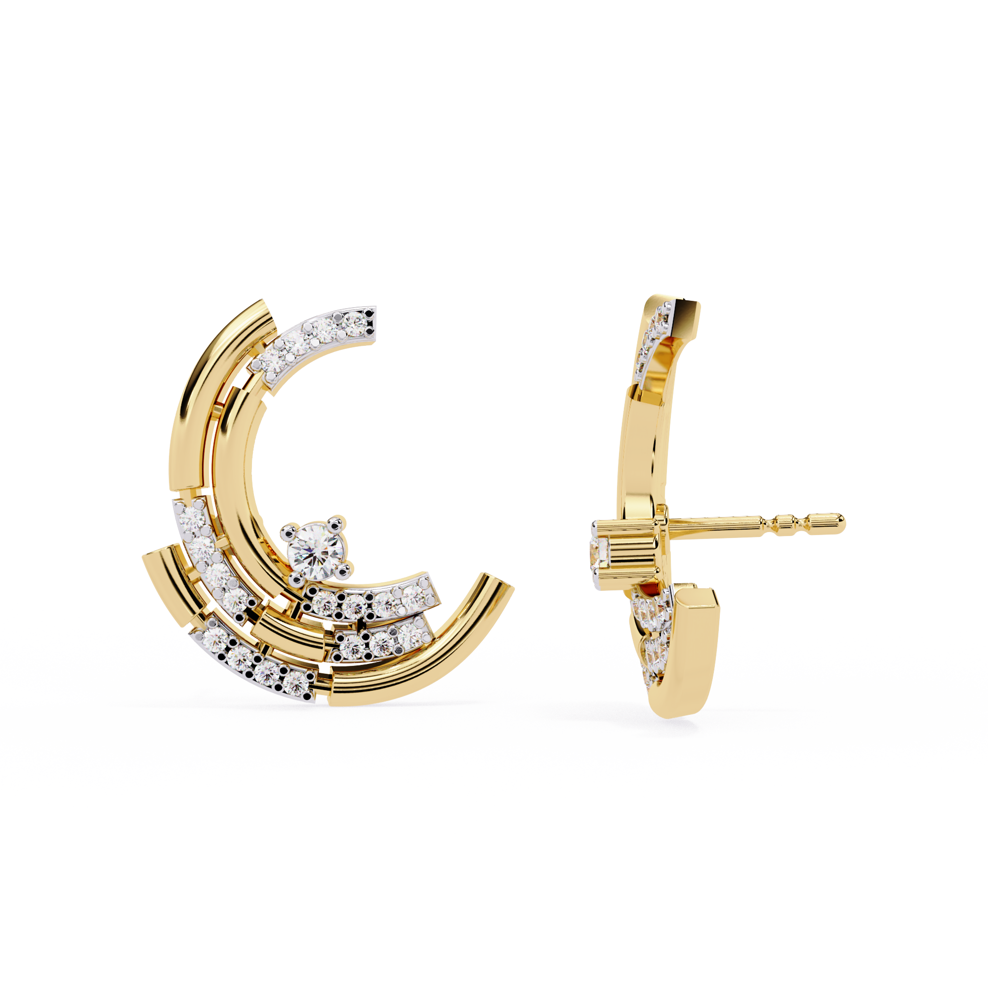 Orbiting Sparkle Earrings
