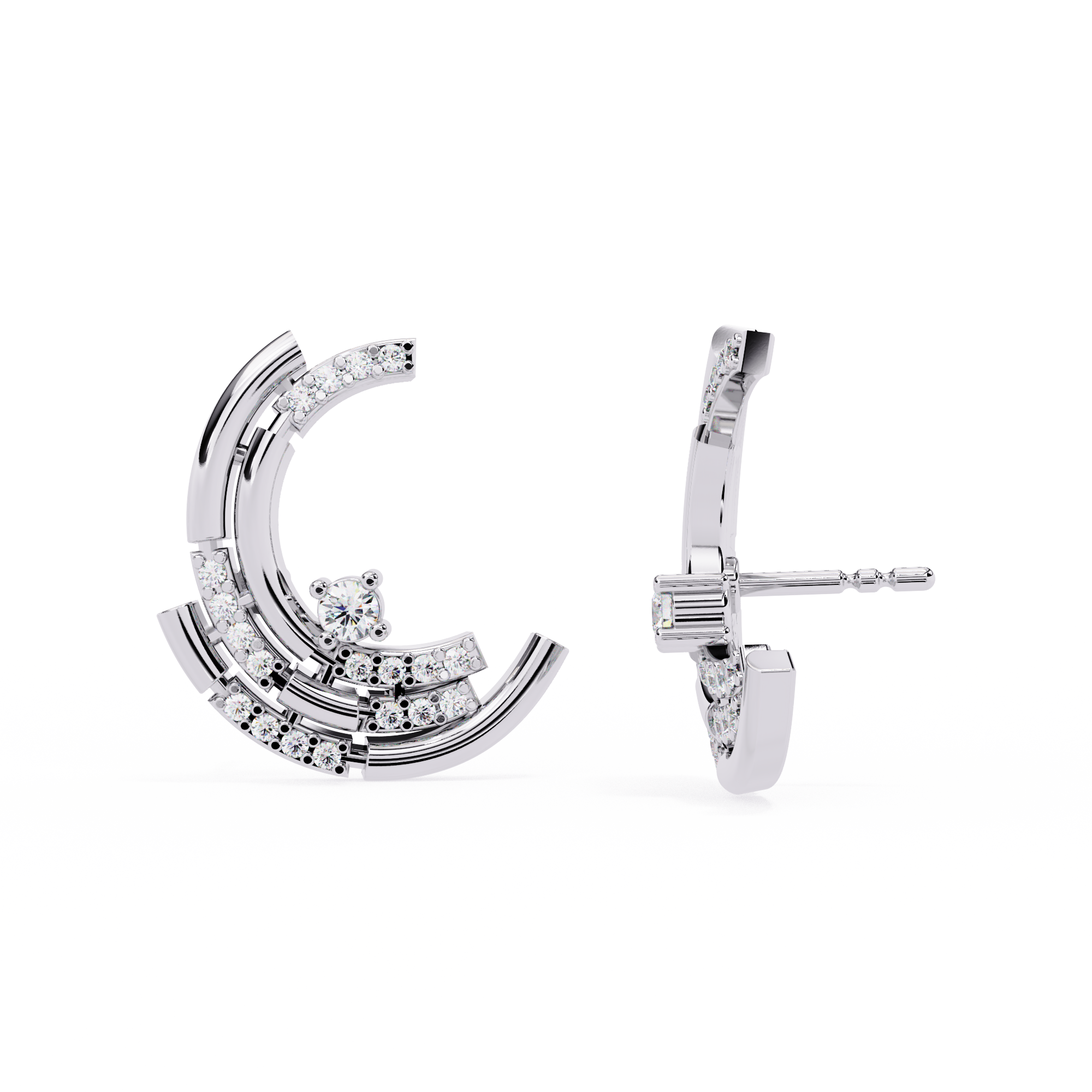 Orbiting Sparkle Earrings
