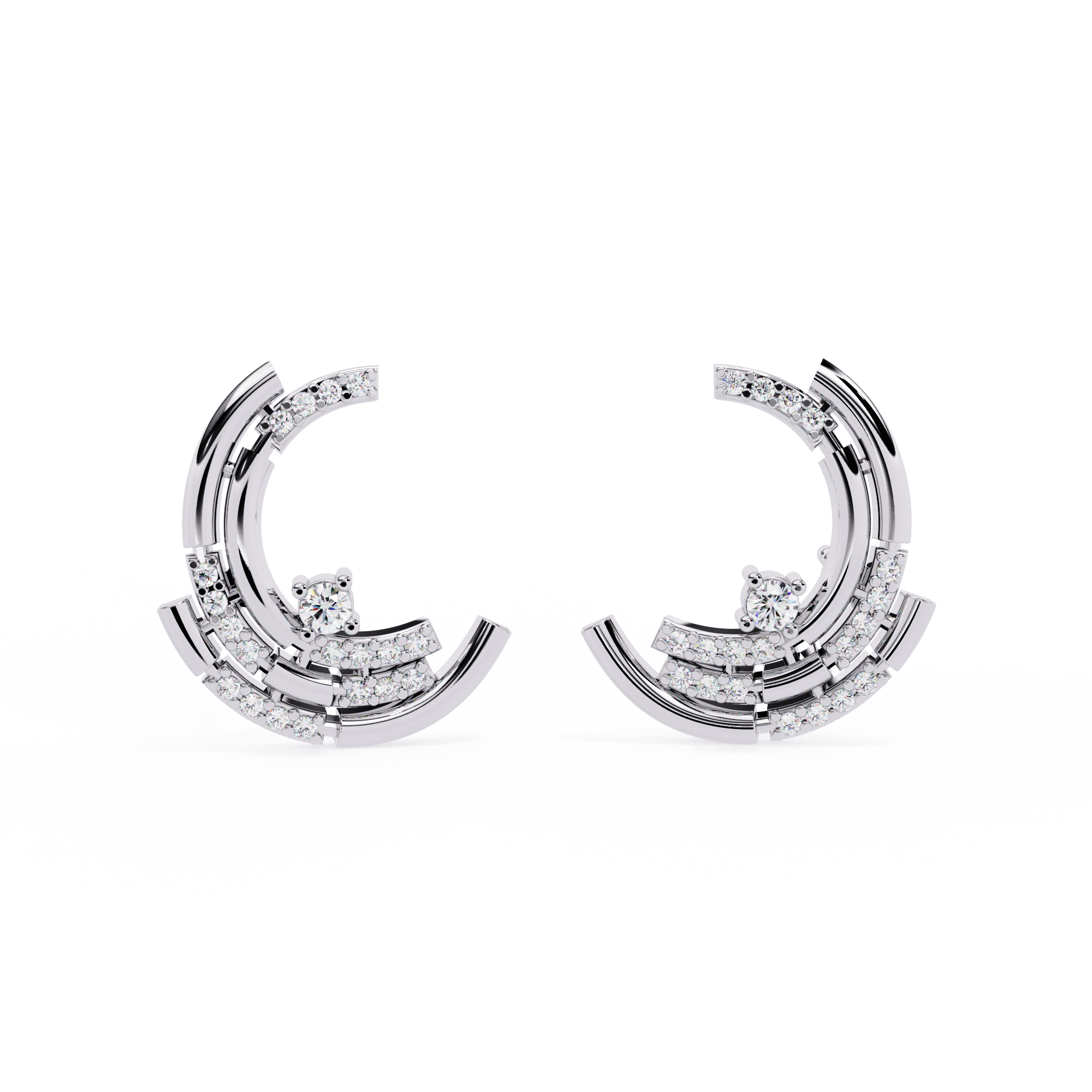 Orbiting Sparkle Earrings