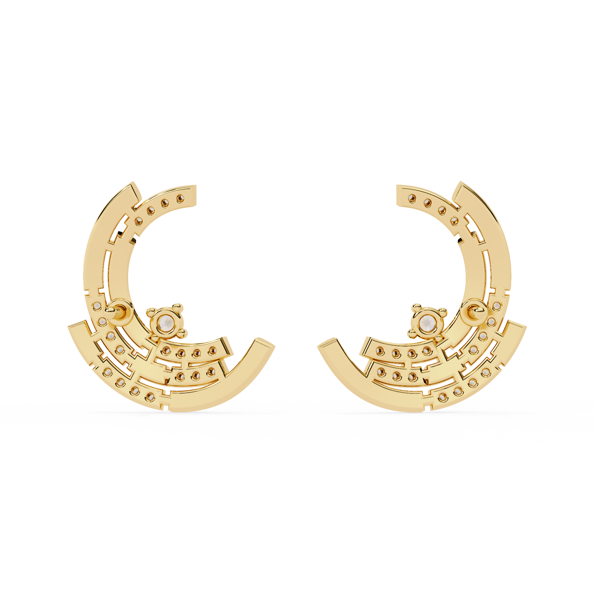 Orbiting Sparkle Earrings