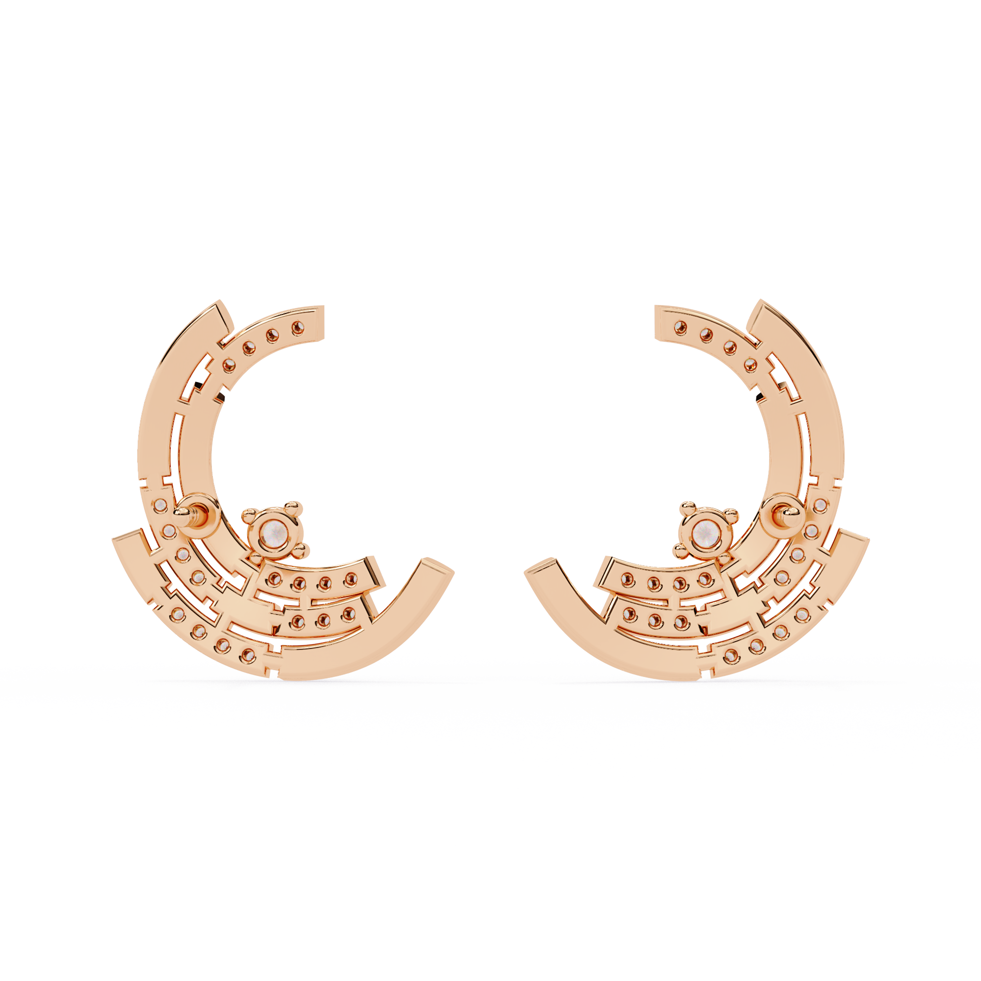 Orbiting Sparkle Earrings