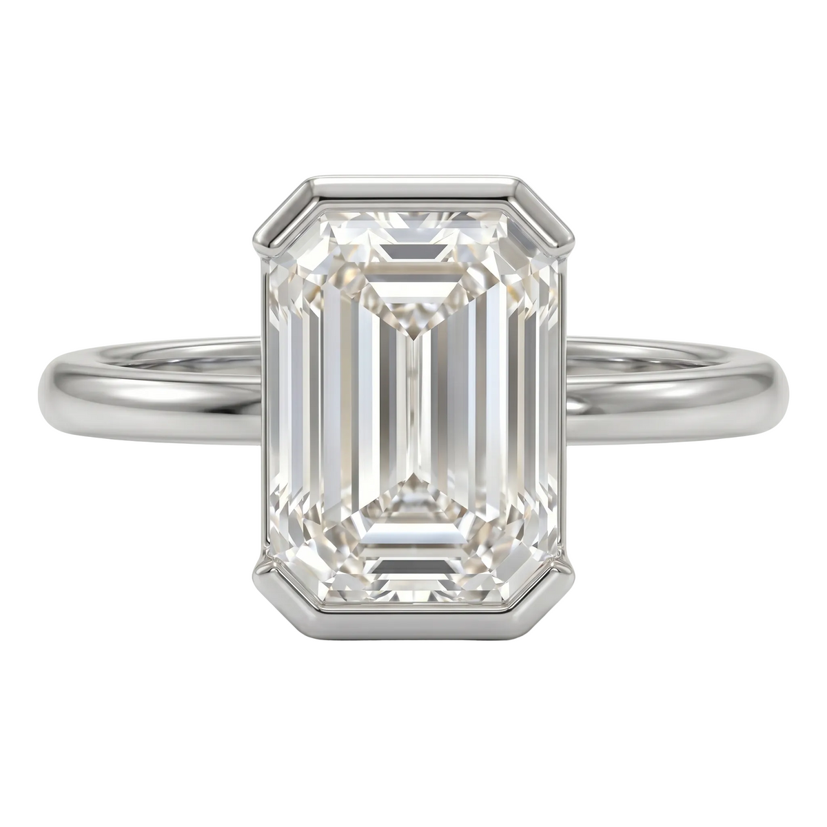 9 kt / White Gold / 7
