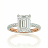 Elara Ring - Emerald 1ct