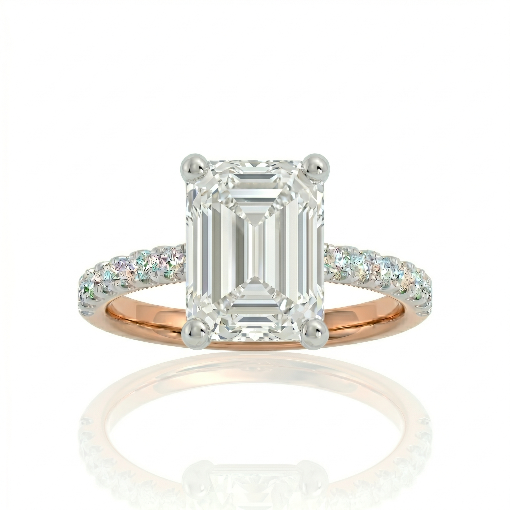 Elara Ring - Emerald 2ct