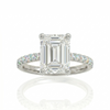 Elara Ring - Emerald 1ct