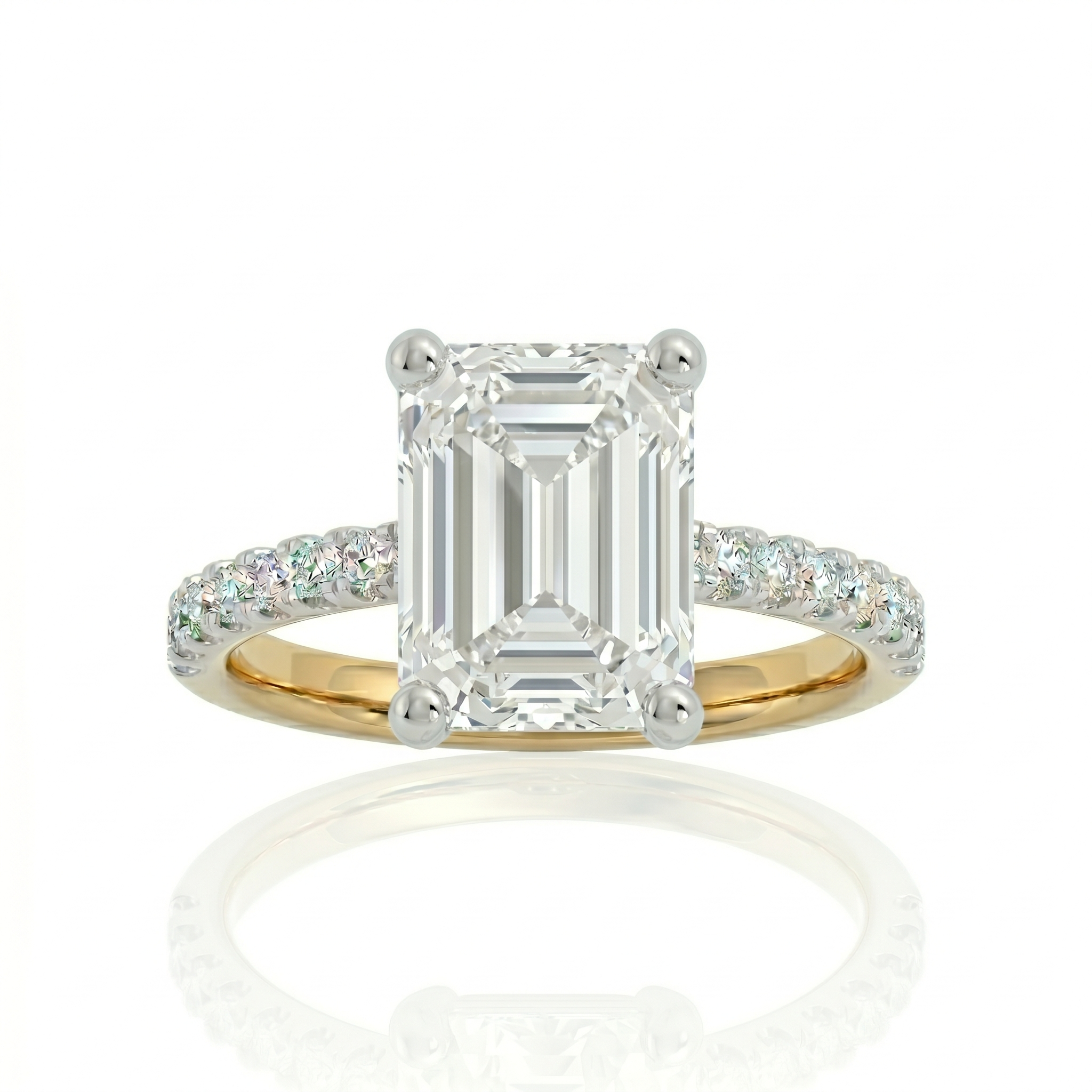 Elara Ring - Emerald 2ct