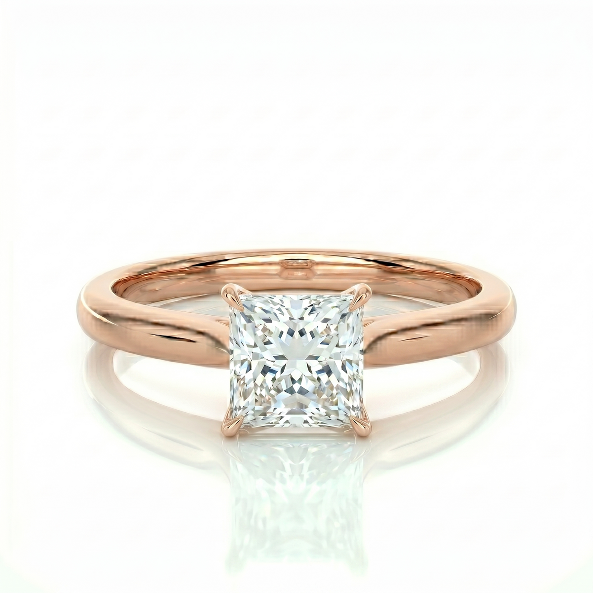 9 kt / Rose Gold / 7