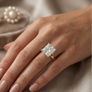 Split Band Ring - Princess 2ct