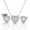 Elara Heart Solitaire Set