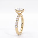 The Clara Crest Ring - Heart 2ct