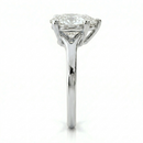 Split Band Ring - Pear 0.5 ct
