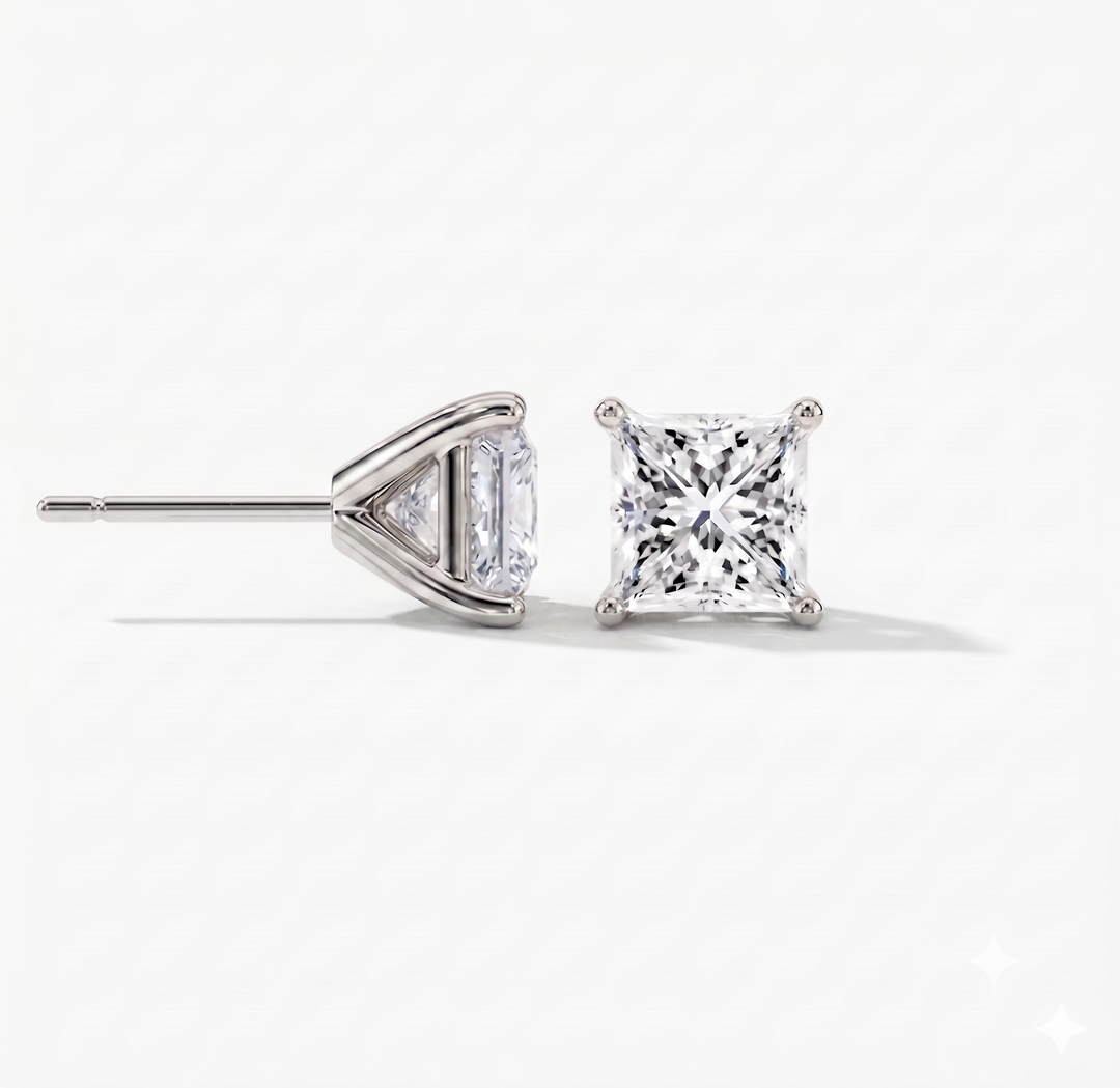 Princess Studs - Martini Setting