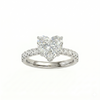 Elara Ring - Heart 1ct