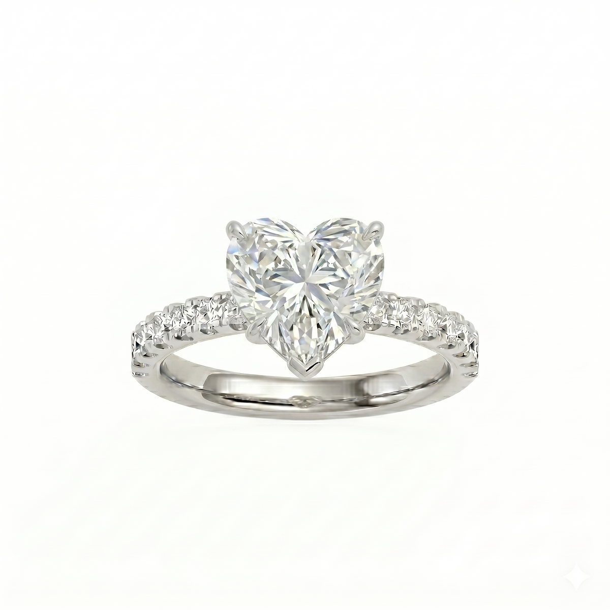 9 kt / White Gold / 7